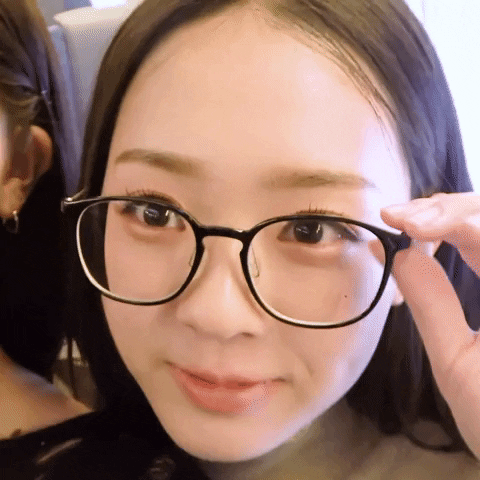 K Pop Glasses GIF