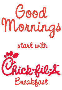 ChickfilaMiami coffee miami breakfast fast food Sticker