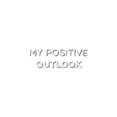 Positivity Positive Energy Sticker by Positive Outlook Clothing