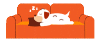 Fall Back Good Morning Sticker by Jessica Lau