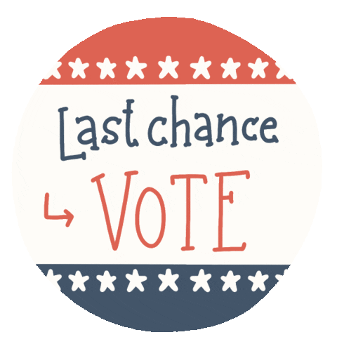 Voting Last Chance Sticker