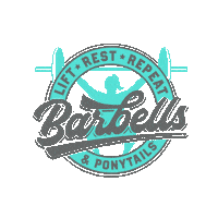 barbellsandponytails fitness workout gym weightlifting Sticker