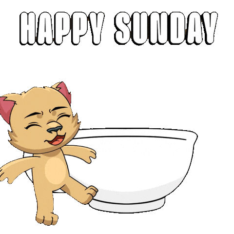 Happy Sunday Weekend Sticker by Kabu