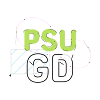 Psugd Sticker by Portland State Graphic Design