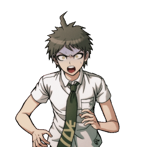 Rantaro_mp3 animated danganronpa hinata hajime Sticker