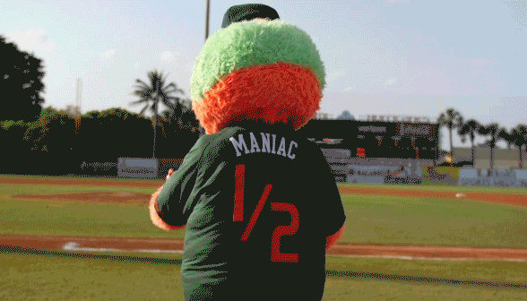 miamihurricanes giphyupload sports dancing giphysports GIF