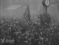 NationalWWIMuseum black and white peace paris military GIF