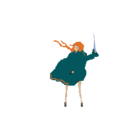 TheFrenchDev sharp aveliana thefrenchdev Sticker
