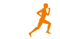 Charity Running Sticker by Affenhand