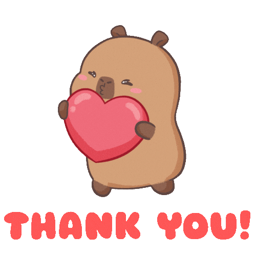 Thank You So Much Love Sticker