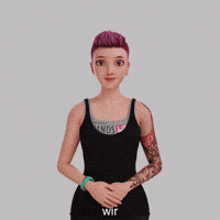 Avatar Gebärdensprache GIF by Sign Time - SiMAX