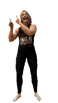 Bullsallout dance muscle gains sinijaviivi Sticker