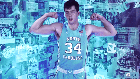 North Carolina Sport GIF by UNC Tar Heels
