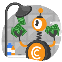 Happy Money Sticker by CryptoTab Browser