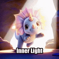 Inner Light Wisdom GIF by Divineasaur