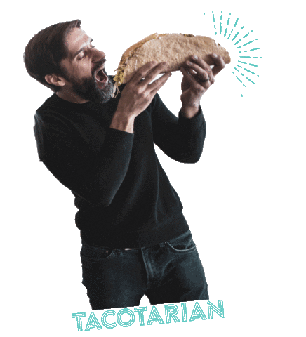 Vegan Eat Sticker by Tacotarian