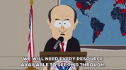 flag mike GIF by South Park 