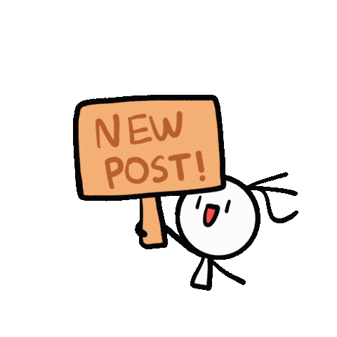 New Post Jelly Sticker