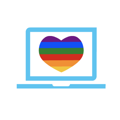Rainbow Love Sticker by Intel