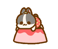 Rabbit Shake Sticker