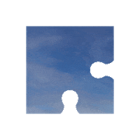 Puzzle Sky Sticker by Houghton Parkhouse Ltd