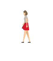 Iberia girl travel red woman Sticker
