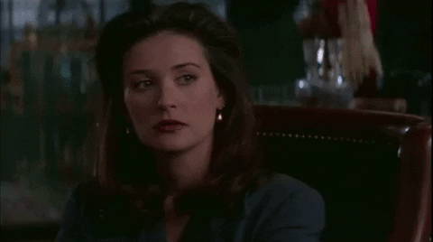 BurnRate demi moore femme fatale disclosure michael douglas GIF