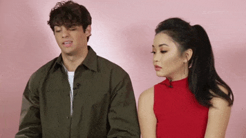 Noah Centineo Grimace GIF by BuzzFeed