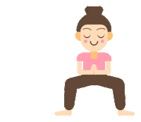 Meditation Moment Sticker by Positive Programming