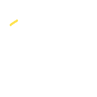Klyqa yellow brand show arrow Sticker