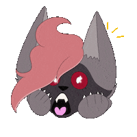 Surprised Hellhound Sticker
