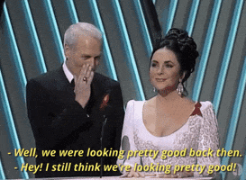 Looking Pretty Good Elizabeth Taylor GIF by The Academy Awards