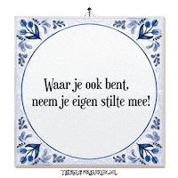 Focus Moment Sticker by Tegelspreuken.nl