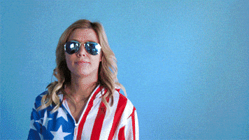 you got this american flag GIF by TipsyElves.com