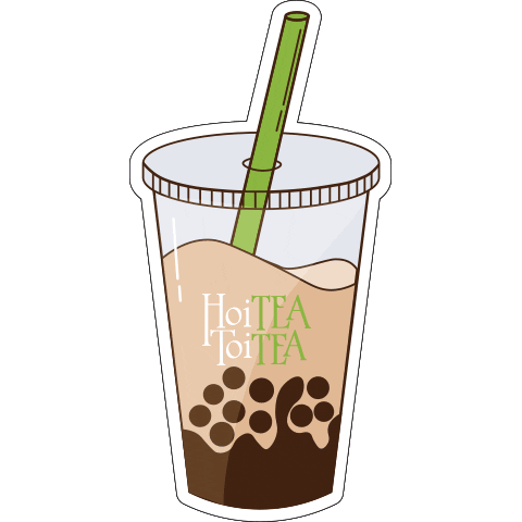 Drink Latte GIF by HoiTEA ToiTEA
