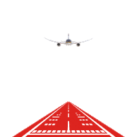 Flying Take Off Sticker by Royal Jordanian