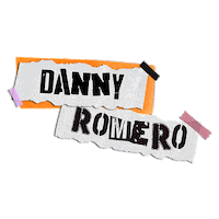 danny romero massivo records Sticker by Carbon Fiber Music