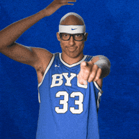 Byu Basketball Celebration GIF by BYU Cougars