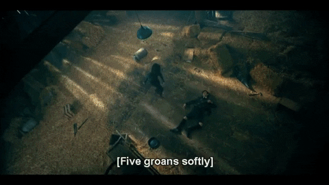 MCMinnow giphyupload five lila umbrellaacademy GIF
