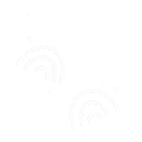 White Rainbow Sticker