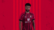 Celebrating I See You GIF by AFC Bournemouth