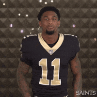 Nfl Go Saints GIF by New Orleans Saints