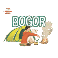 Bogor Literasi Sticker by Gramedia Pustaka Utama