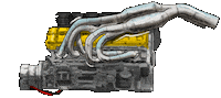 Motor Engine Sticker