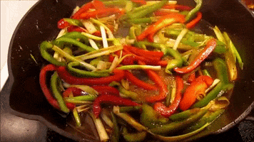 chicken fajitas GIF