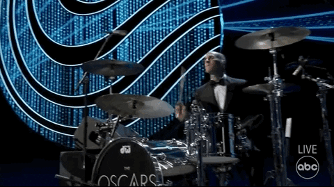 Drumming Travis Barker GIF by The Academy Awards