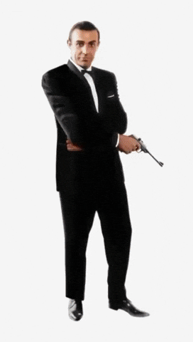 James Bond Scotland GIF by Marcel Katz Dalí / The Art Plug