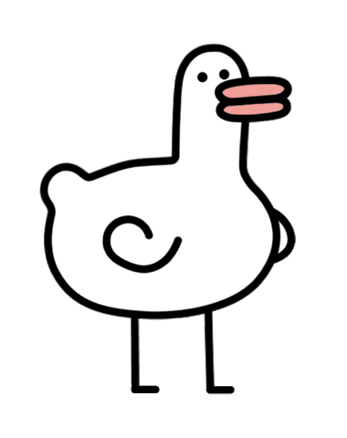 wordduck giphyupload dance dancing duck Sticker