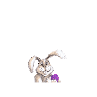Easter Bunny Sticker by BeWILDerwood