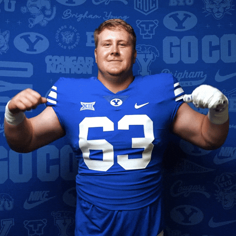 College Football Go Cougs GIF by BYU Cougars